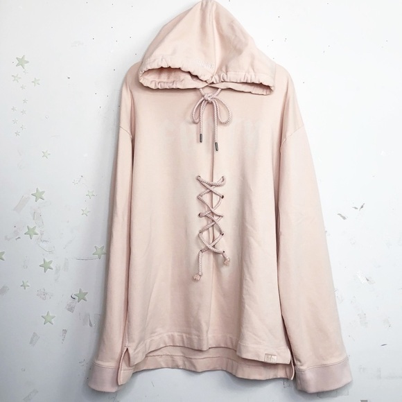 FENTY Puma by Rihanna pink graphic sweatshirt hoodie - Picture 8 of 14